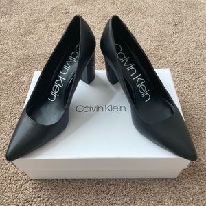 Calvin Klein Leather Heels